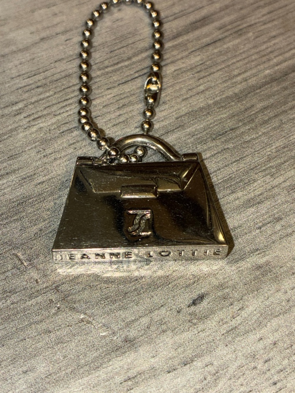 Jeanne Lottie Purse Keychain